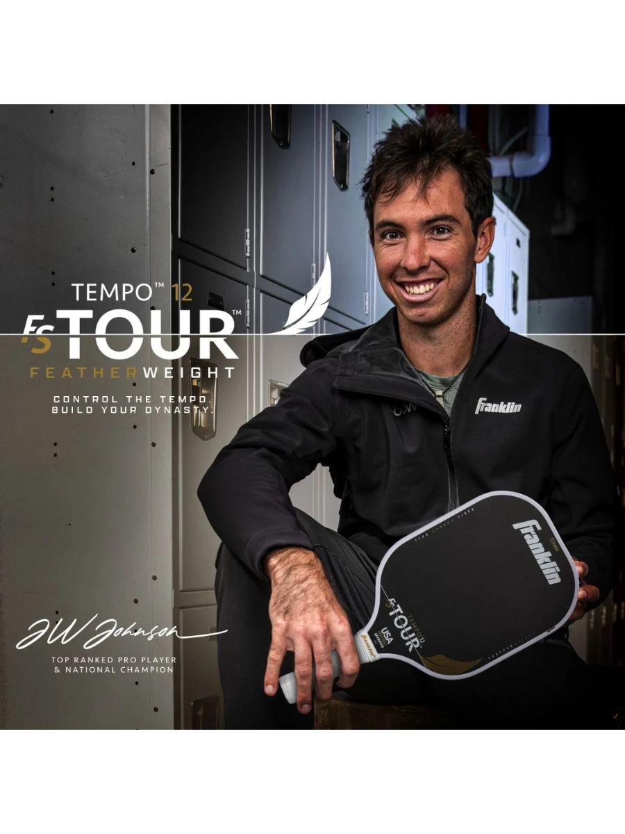 FRANKLIN FS Tour Featherweight Tempo 12mm Pickleball Paddle