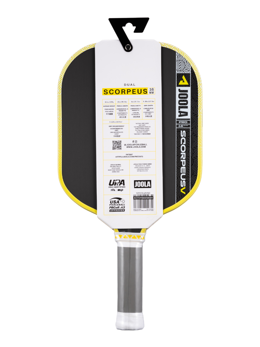 JOOLA Scorpeus Pro V Anna Bright Pickleball Paddle