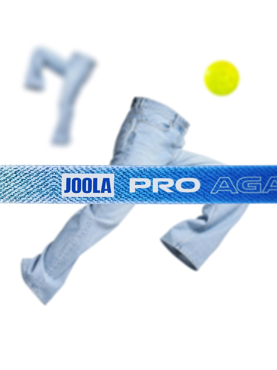 JOOLA Agassi Pro V Special Edition Washed Indigo 16mm Pickleball Paddle