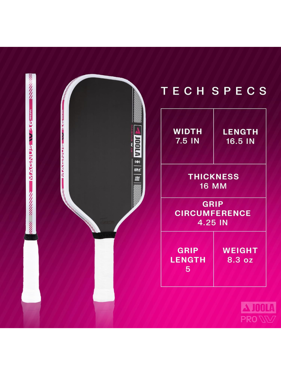 JOOLA Tyson McGuffin Magnus Pro IV 16mm Pickleball Paddle