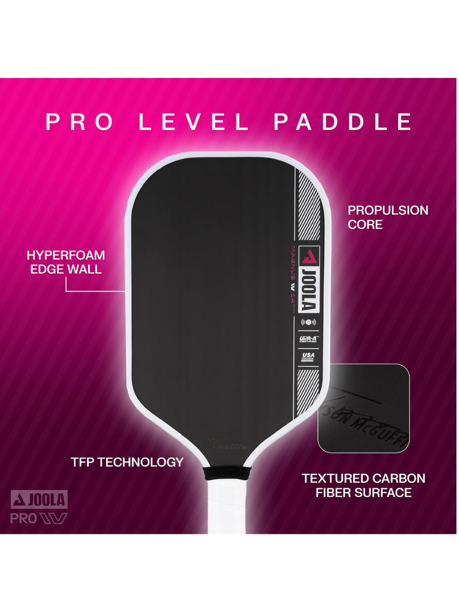 JOOLA Tyson McGuffin Magnus Pro IV 14mm Pickleball Paddle