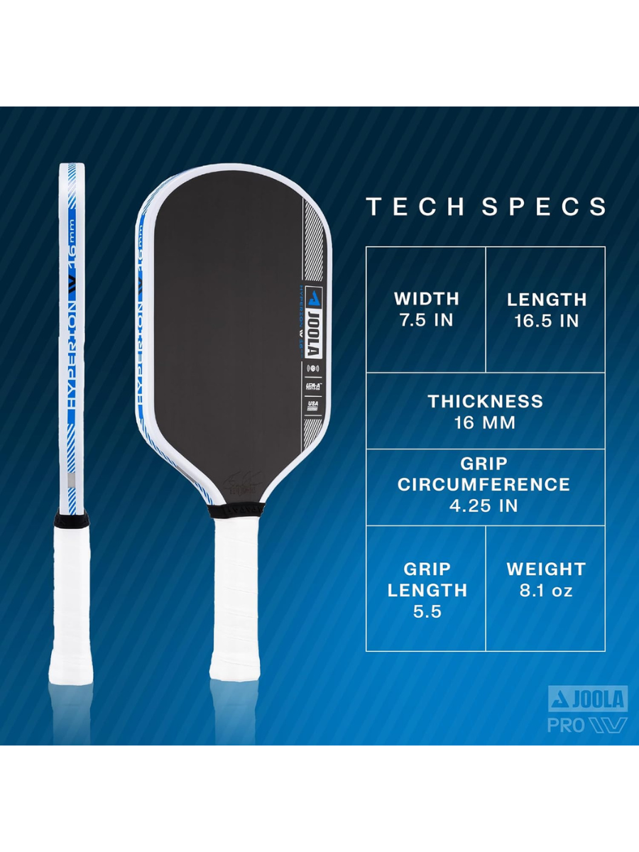 JOOLA Ben Johns Hyperion Pro IV 16mm Pickleball Paddle