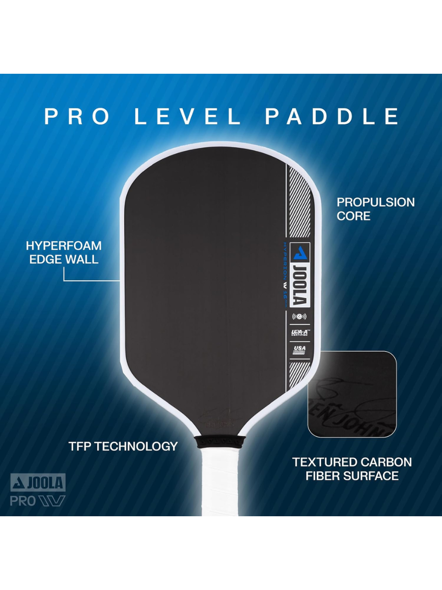 JOOLA Ben Johns Hyperion Pro IV 16mm Pickleball Paddle