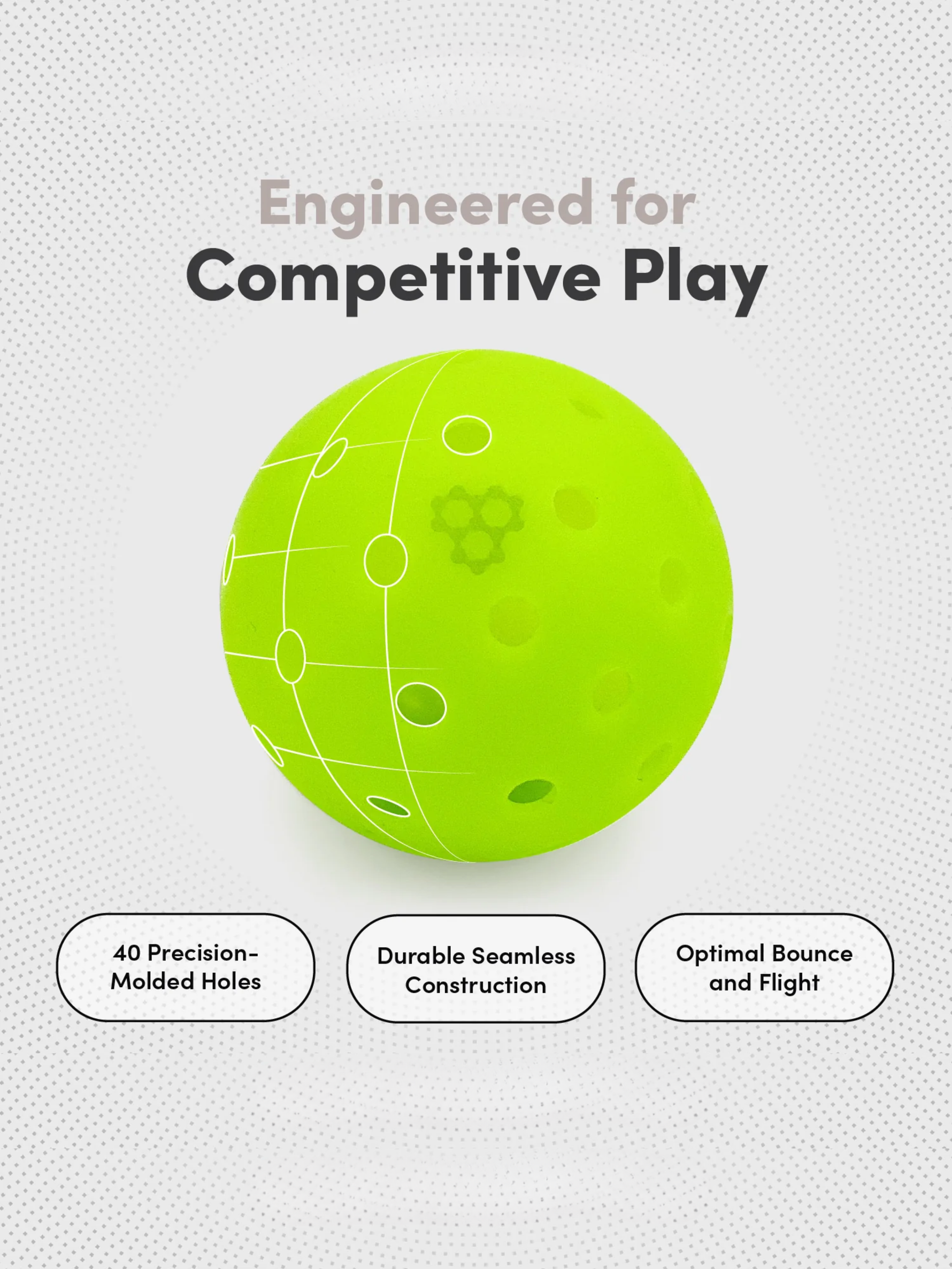 CRBN C40 Pickleballs