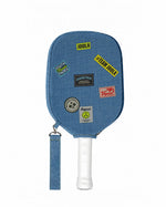 JOOLA Agassi Pro V Special Edition Washed Indigo 16mm Pickleball Paddle