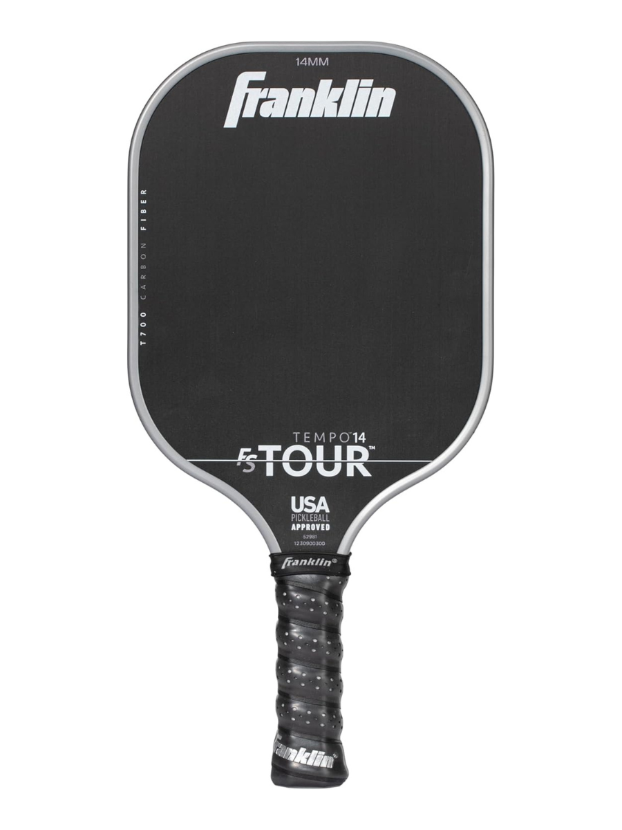 Pala Da Pickleball Franklin Sports In Grafite – Leggera, Con Bordo In Gomma E Impugnatura Imbottita – Per Gioco Competitivo