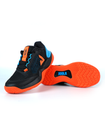 JOOLA FUNKSH1n Pickleball R4LLy Shoes - Black/Autumn Orange-South Bay Blur