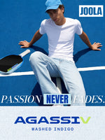JOOLA Agassi Pro V Special Edition Washed Indigo 16mm Pickleball Paddle