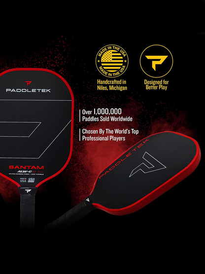 PADDLETEK Bantam ALW-C 12.7mm Pickleball Paddle