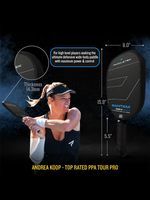 PADDLETEK Bantam ESQ-C 14.3mm Pickleball Paddle