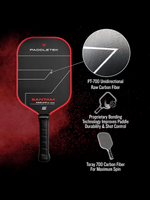 PADDLETEK Bantam TKO-CX 14.3mm Pickleball Paddle