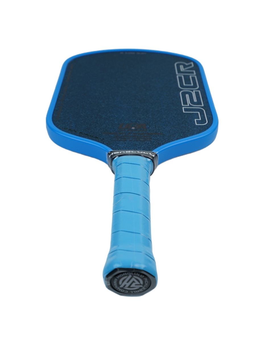 HONOLULU J2CR Crystal Blue™ Endurance Surface™ Pickleball Paddle - 6" Grip