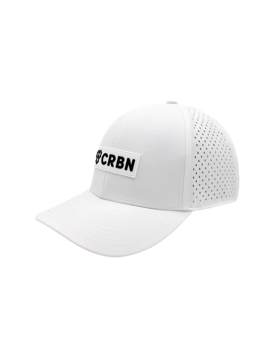 CRBN Quick-Dry Trucker Hat - White