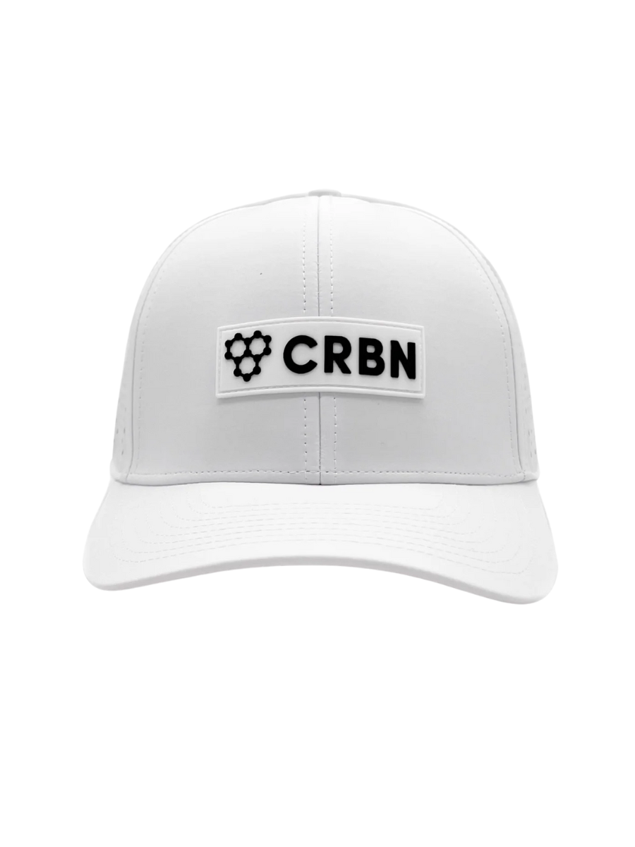 CRBN Quick-Dry Trucker Hat - White