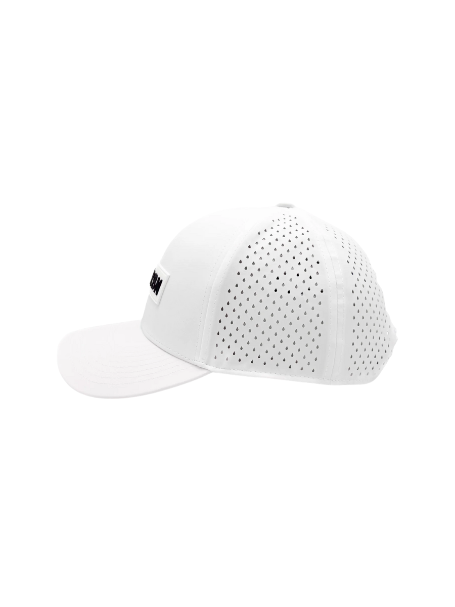 CRBN Quick-Dry Trucker Hat - White