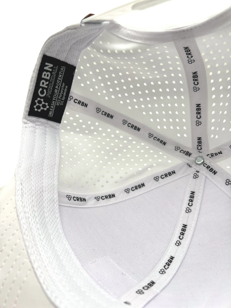 CRBN Quick-Dry Trucker Hat - White