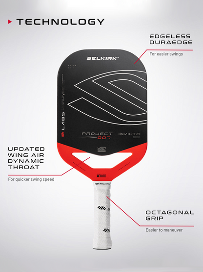 SELKIRK LABS Project 007 10mm Pickleball Paddle