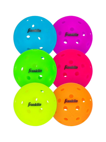 FRANKLIN X-40 Outdoor Pickleballs - 74mm