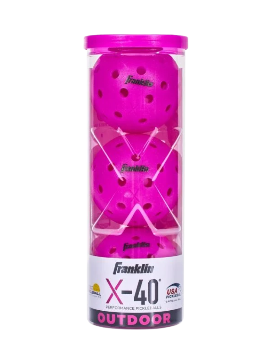 FRANKLIN X-40 Outdoor Pickleballs - 74mm