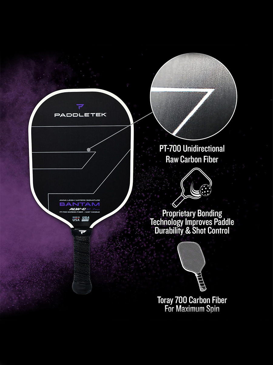 PADDLETEK Bantam ALW-C 12.7mm Pickleball Paddle