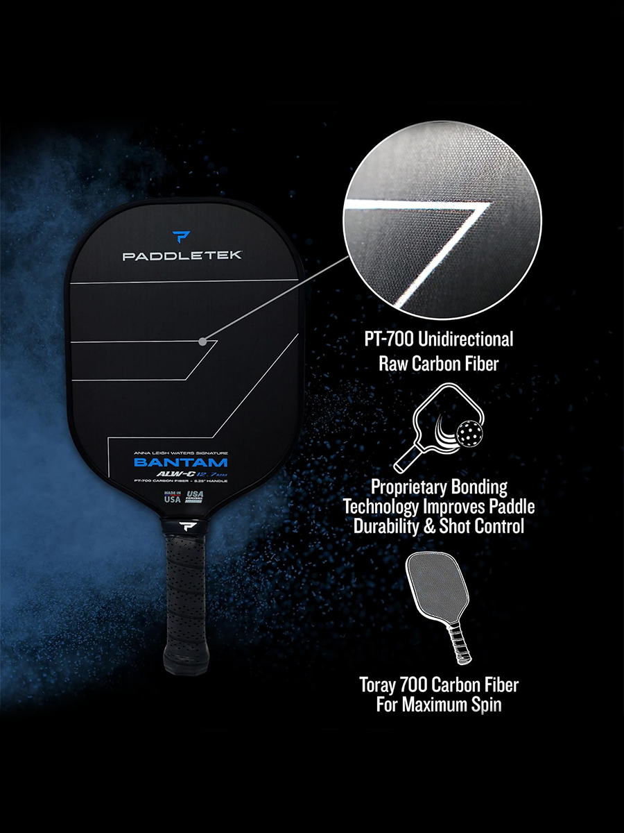 PADDLETEK Bantam ALW-C 12.7mm Pickleball Paddle