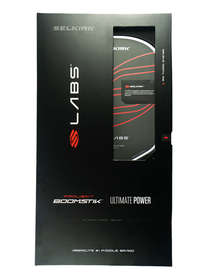 SELKIRK LABS Boomstik Raw Carbon Asian Edition Pickleball Paddle