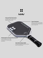 HOLBROOK Mav Pro 16mm Pickleball Paddle