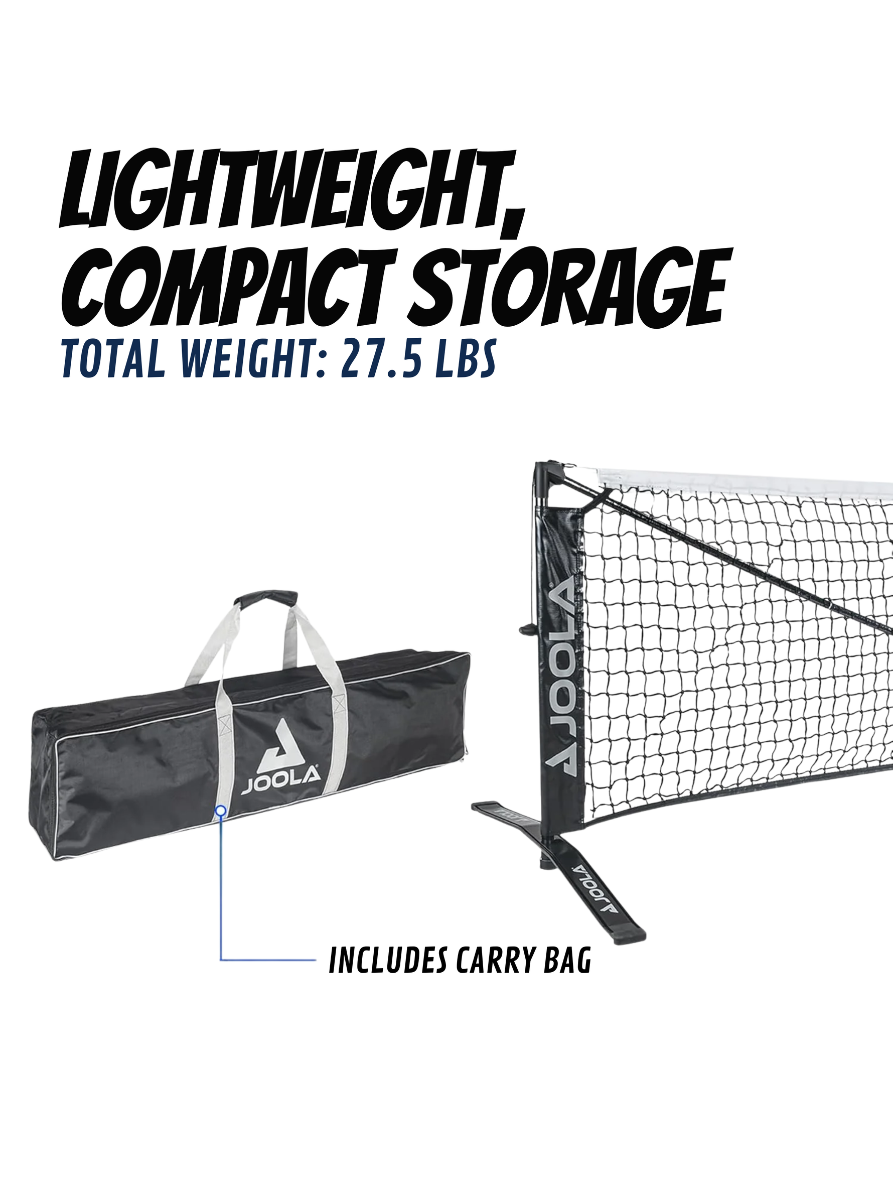 JOOLA Symmetry Pickleball Net