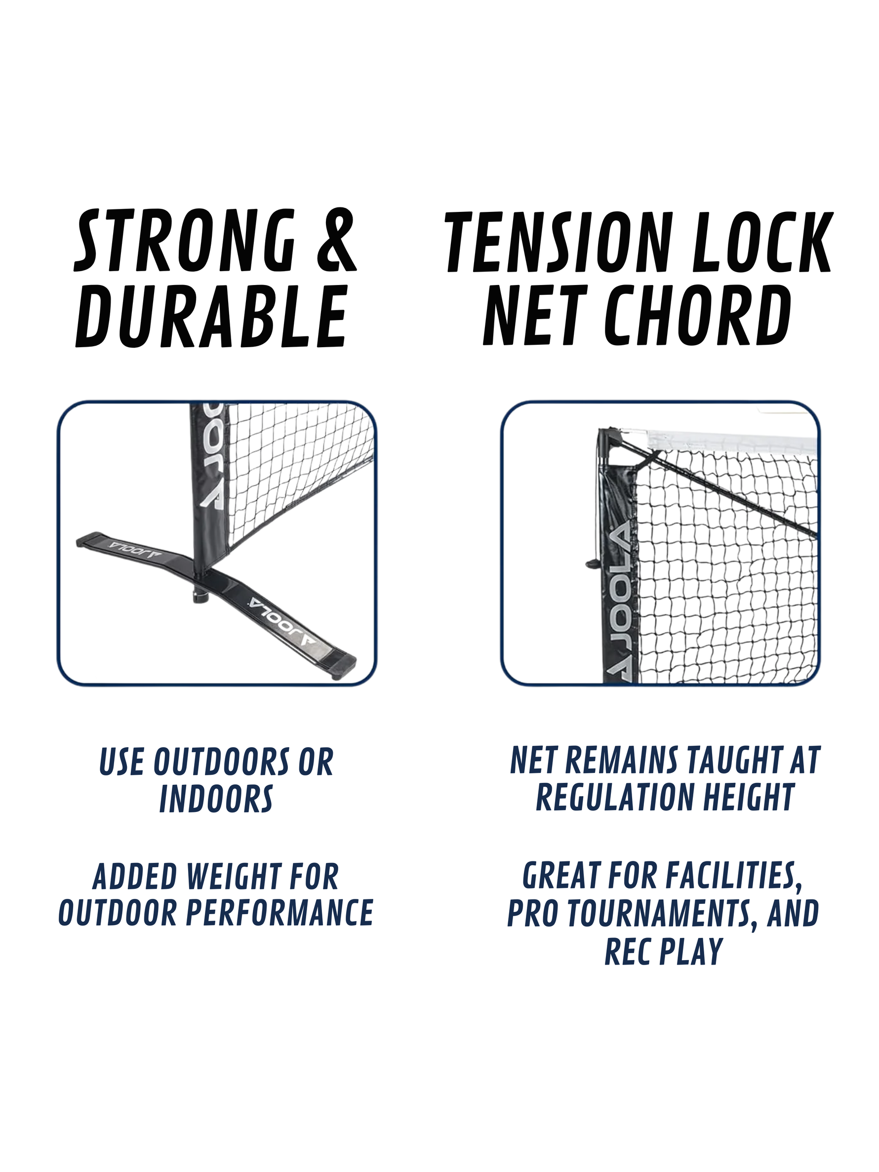 JOOLA Symmetry Pickleball Net