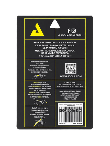 JOOLA Pickleball Clear Edge Guard Tape