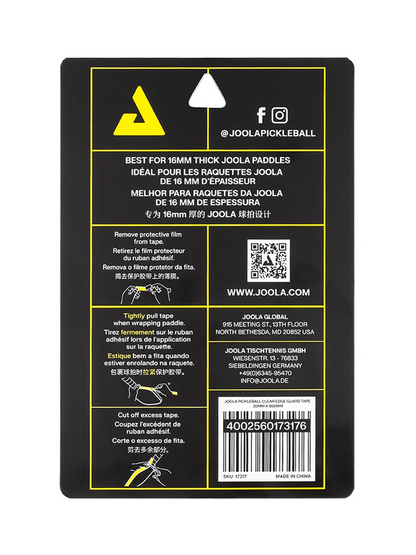 JOOLA Pickleball Clear Edge Guard Tape