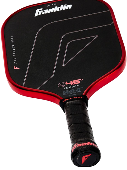 FRANKLIN C45° Carbon Fiber Tempo Pickleball Paddle