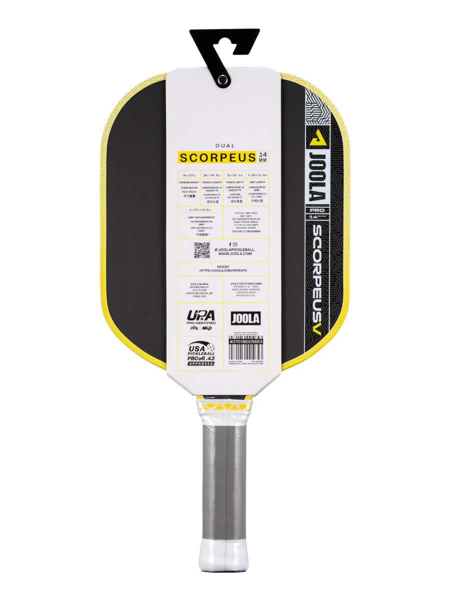 JOOLA Scorpeus Pro V Anna Bright Pickleball Paddle