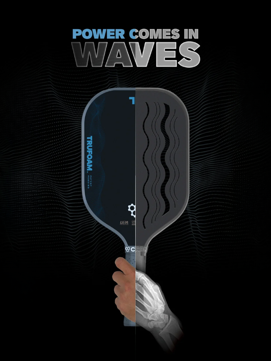 CRBN 1 TruFoam Waves Pickleball Paddle