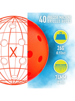 FRANKLIN X-40 Outdoor Pickleballs - 74mm