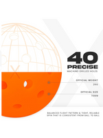 FRANKLIN X-40 Outdoor Pickleballs - 74mm