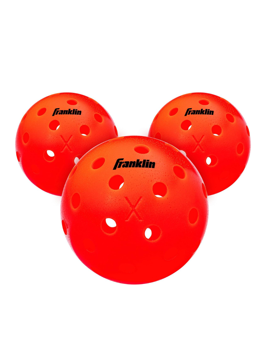 FRANKLIN X-40 Outdoor Pickleballs - 74mm