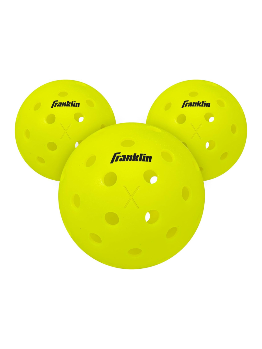 FRANKLIN X-40 Outdoor Pickleballs - 74mm