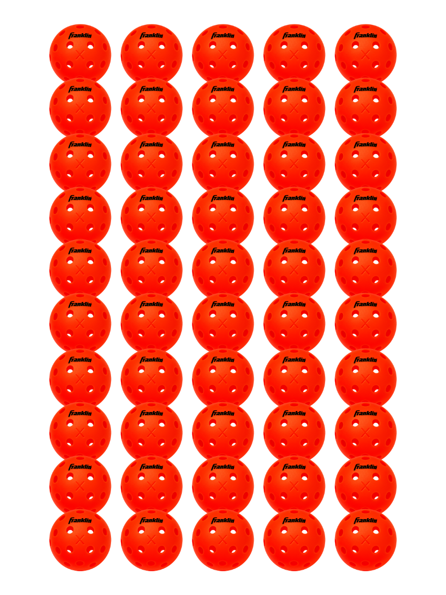 FRANKLIN X-40 Outdoor Pickleballs - 74mm